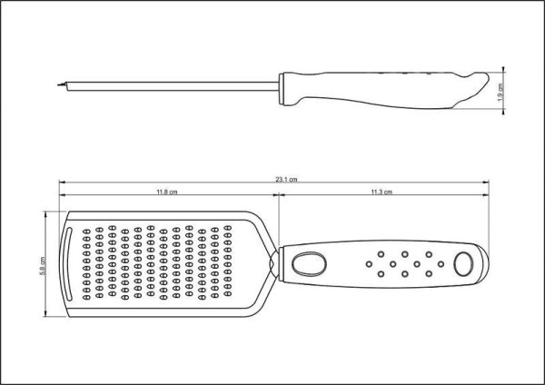 Encontraproduto.com.br - Mini-Ralador Inox Utilitá Tramontina