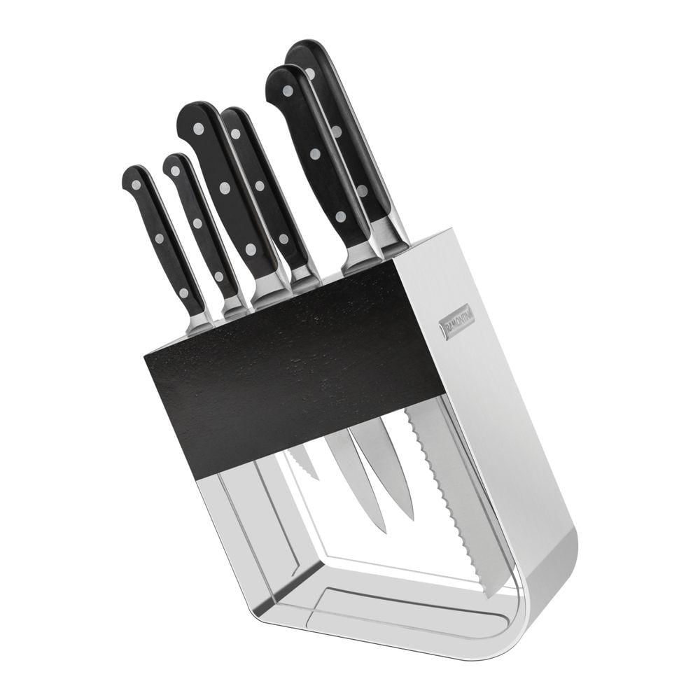 Encontraproduto.com.br - Jogo de Facas Tramontina Century em Inox com Suporte 7 Pecas