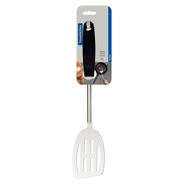 Encontraproduto.com.br - Espátula Tramontina Utilitá em Aço Inox com Cabo de Polipropileno Preto
