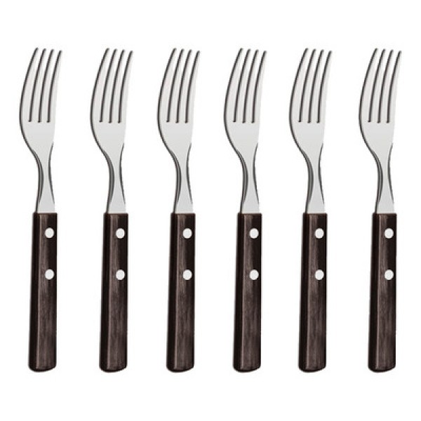 Encontraproduto.com.br - Garfo Mesa Inox Polywood Tramontina