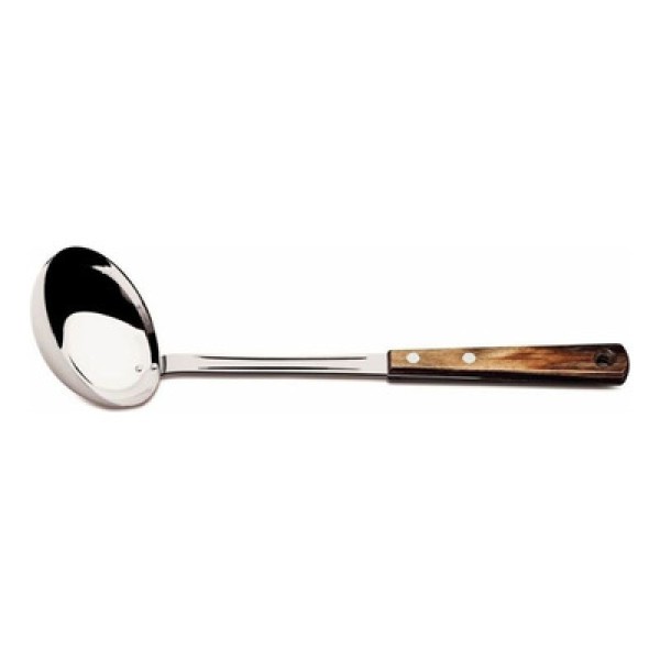 Encontraproduto.com.br - Concha Em Aço Inox Polywood Tramontina Com Cabo De Madeira Tramontina