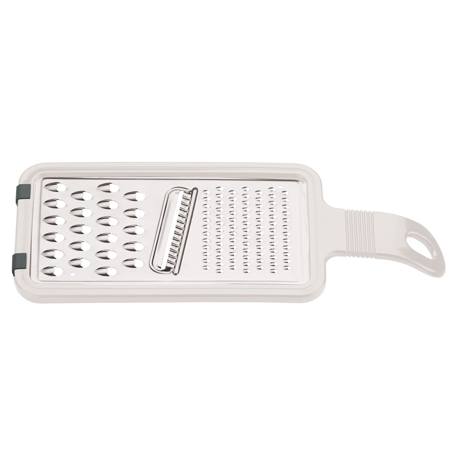 Encontraproduto.com.br - Ralador Universal Easy de Inox Branco Tramontina 25106480