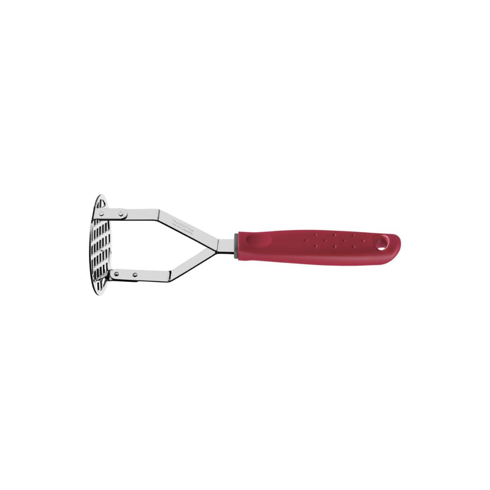 Encontraproduto.com.br - Amassador de Batatas Inox com Cabo de Polipropileno Utilitá Vermelho - Tramontina