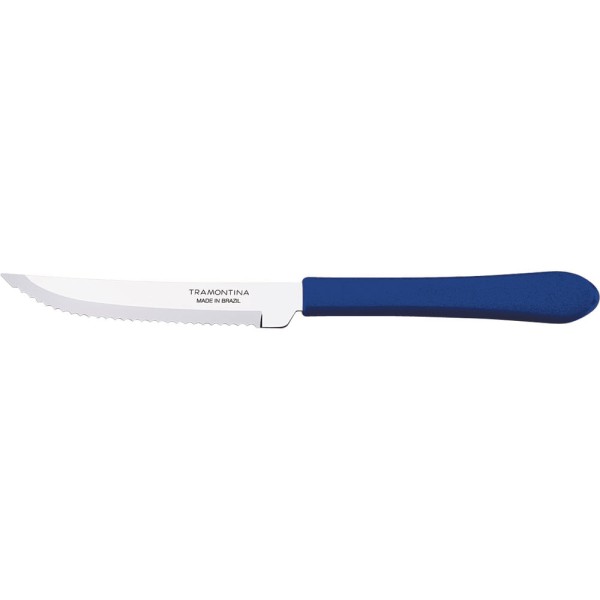 Faca para Churrasco Leme Tramontina Azul