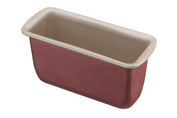 Encontraproduto.com.br - Forma para Pao e Bolo Tramontina Antiaderente Vermelha 22CM