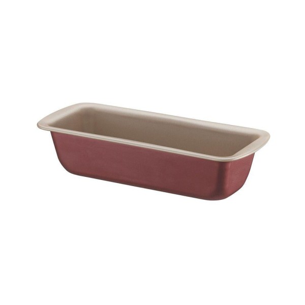 Encontraproduto.com.br - Forma para Pao e Bolo Tramontina Antiaderente Vermelha 22CM