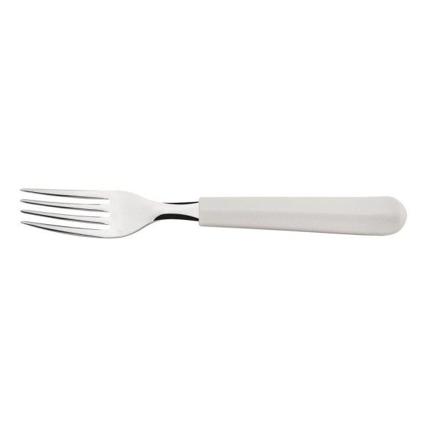 Encontraproduto.com.br - Garfo Para Sobremesa Tulum Com Lâmina Em Aço Inox E Cabo De Polipropileno Off-white