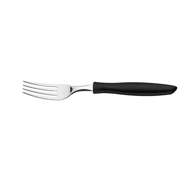 Encontraproduto.com.br - Garfo De Mesa Tramontina Plenus Com Lâmina Em Aço Inox E Cabo De Polipropileno Preto Tramontina