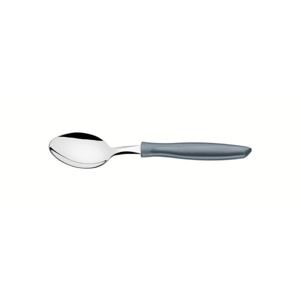 Encontraproduto.com.br - Colher Para Chá Tramontina Plenus Com Lâmina Em Aço Inox E Cabo De Polipropileno Cinza Tramontina