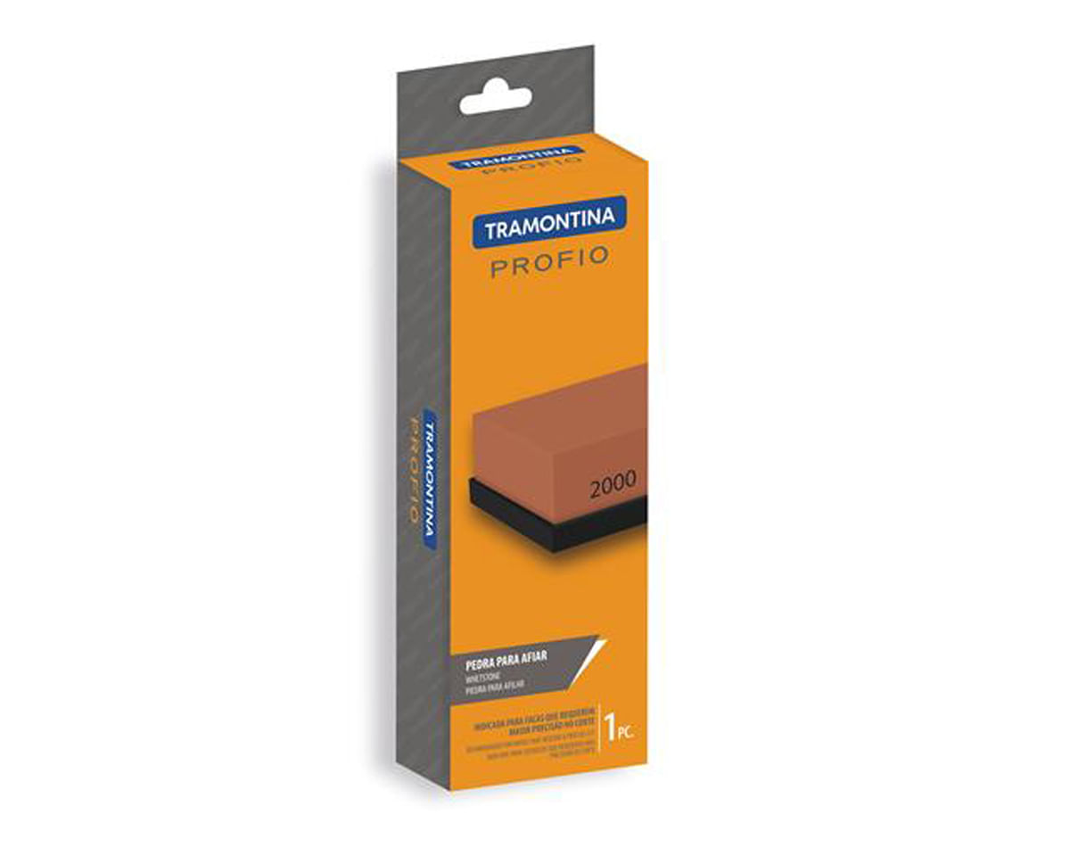 Encontraproduto.com.br - Pedra para Afiar 2000 Profio Dupla Face - Tramontina