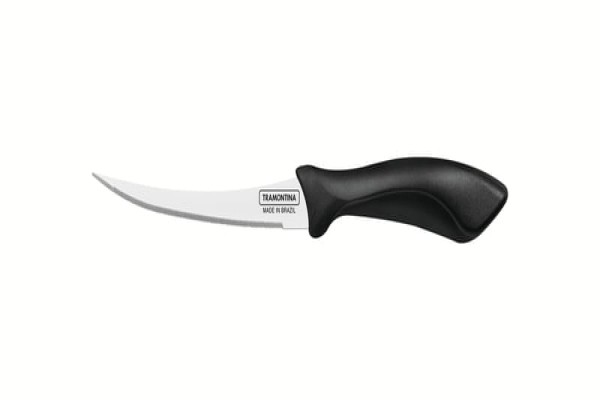 Encontraproduto.com.br - Faca para Tomate com Lâmina em Aço Inox e Cabo de Polipropileno Affilata Preta 5
