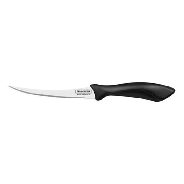 Encontraproduto.com.br - Faca para Tomate com Lâmina em Aço Inox e Cabo de Polipropileno Affilata Preta 5
