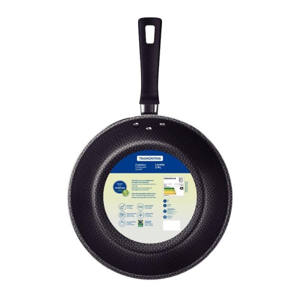 Encontraproduto.com.br - Frigideira Tramontina Loreto Antiaderente 28cm Vermelha