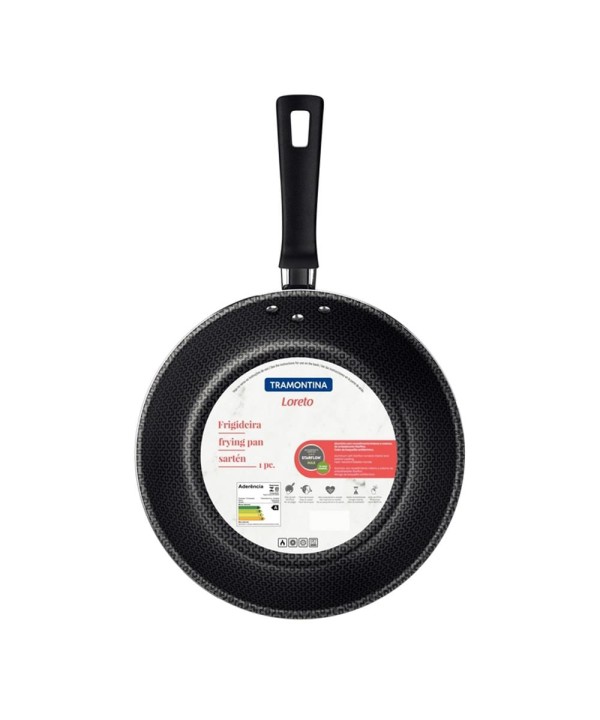 Encontraproduto.com.br - Frigideira Tramontina Loreto Antiaderente 28cm Vermelha