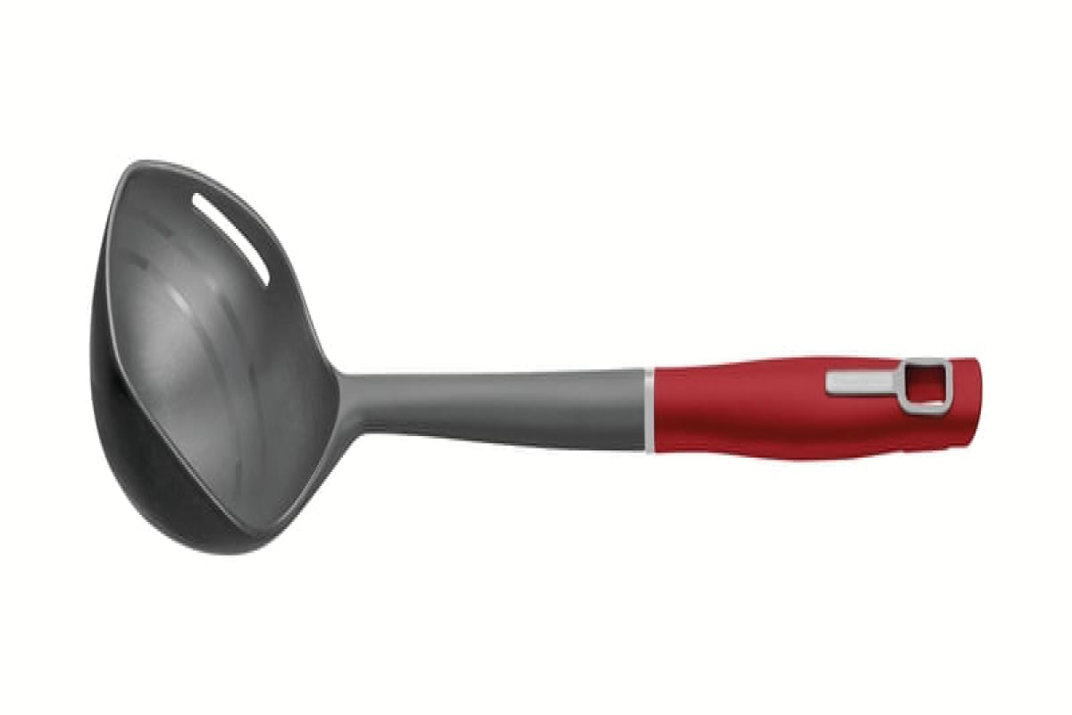 Encontraproduto.com.br - Concha em nylon Tramontina Verano 33cm vermelha