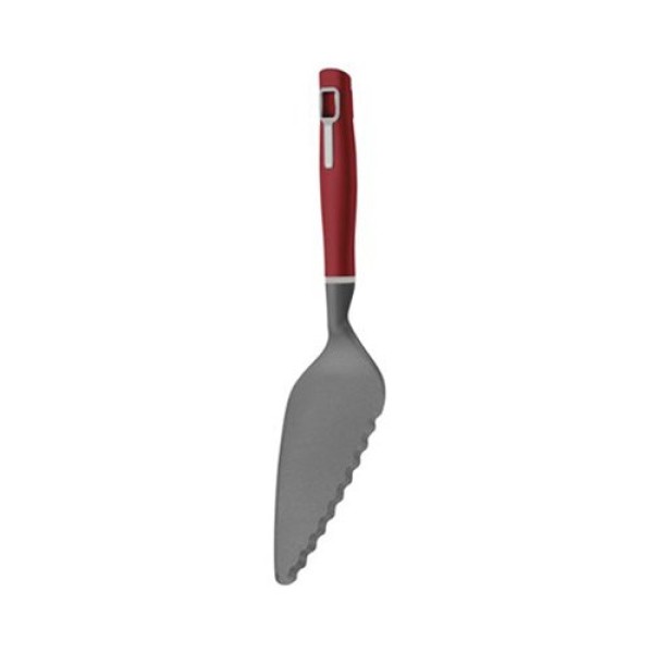 Encontraproduto.com.br - Espátula para Bolo e Pizza Verano com Bojo em Nylon e Cabo de Polipropileno Vermelho - Tramontina
