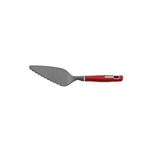 Encontraproduto.com.br - Espátula para Bolo e Pizza Verano com Bojo em Nylon e Cabo de Polipropileno Vermelho - Tramontina