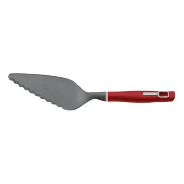 Encontraproduto.com.br - Espátula para Bolo e Pizza Verano com Bojo em Nylon e Cabo de Polipropileno Vermelho - Tramontina