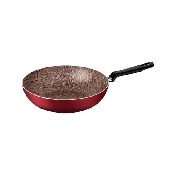 Encontraproduto.com.br - Frigideira Tramontina Loreto Antiaderente Vermelho 24cm