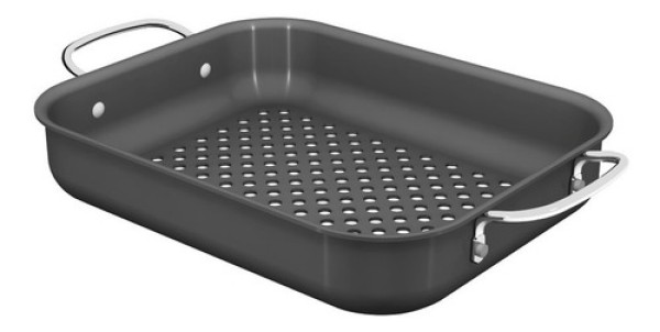 Grelha para Churrasco Tramontina 20846028 28cm Alumínio Anodizado