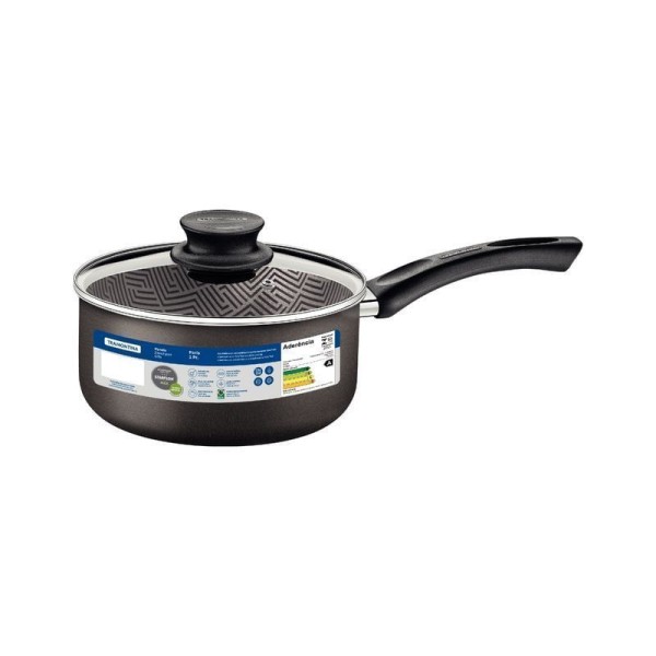 Encontraproduto.com.br - Panela 18 Cm 2,1 Litros Paris Chumbo Tramontina