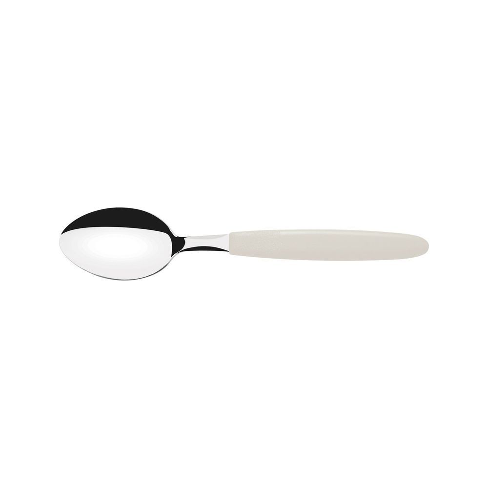 Encontraproduto.com.br - Colher De Sobremesa Ipanema Com Lâmina Em Aço Inox E Cabo De Polipropileno Cinza