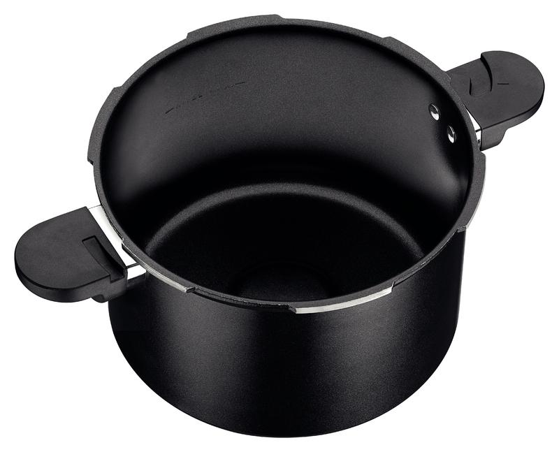 Panela De Pressão 7,0l 24cm Valencia Black Preto Tramontina