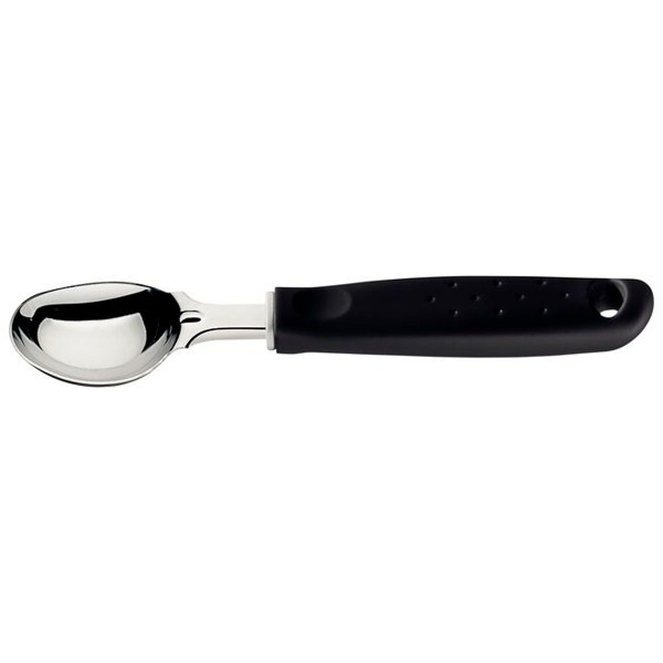 Encontraproduto.com.br - Concha Para Sorvete Tramontina Utilitá Preta, Em Aço Inox E Cabo De Polipropileno - 25607/100