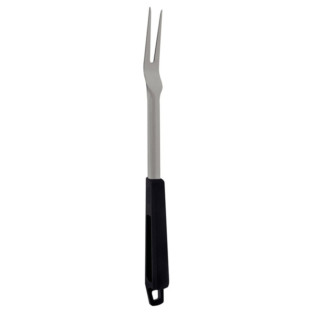 Encontraproduto.com.br - Garfo Trinchante Churrasco Black Lâmina Aço Inox Tramontina