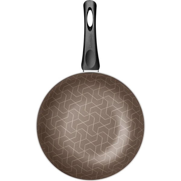 Encontraproduto.com.br - Frigideira Funda Tramontina Paris 24cm, 2,2L, Alumínio, com Espátula, Vermelho - 28509/724