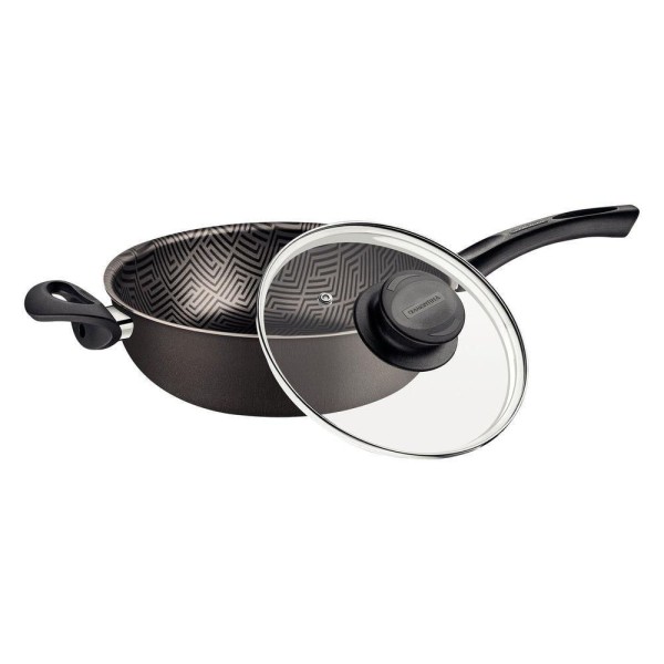 Encontraproduto.com.br - Fritadeira Multiuso Paris 24cm 2,8l Chumbo Em Alumínio Com Antiaderente Starflon Max