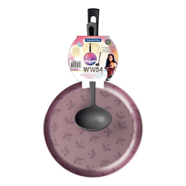 Encontraproduto.com.br - Panquequeira 22cm 0,6l Mulher Maravilha Tramontina
