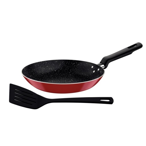 Frigideira Vermelha 22cm com Espátula 2020572 - Tramontina