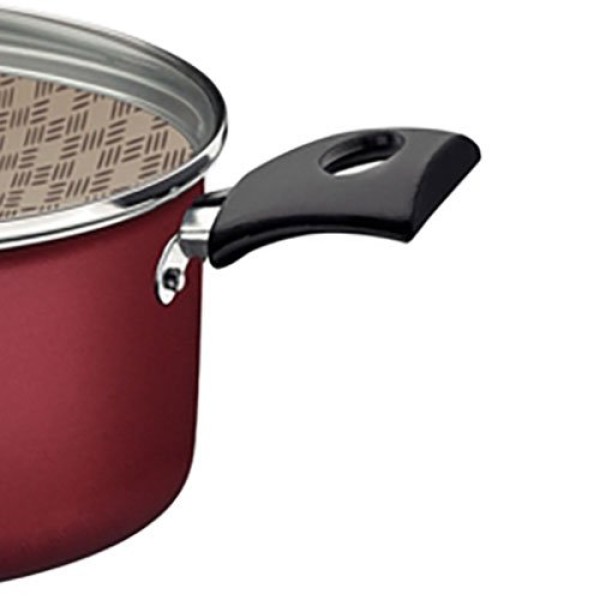 Encontraproduto.com.br - Caçarola Turim Vermelho 20 Cm Tramontina