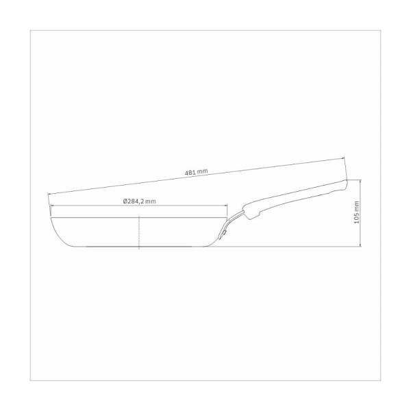 Encontraproduto.com.br - Frigideira Tramontina Tunis 28cm, 2,3l, Em Alumínio Com Revestimento Interno Cerâmico Antiaderente E Externo Siliconado Rosa Trufado - 28720/428