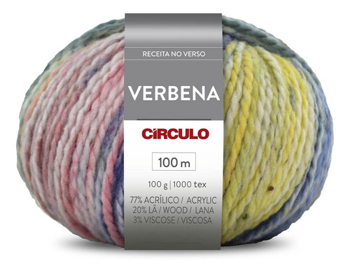 Encontraproduto.com.br - Lã Verbena 100 Gramas com 100 Metros - Circulo