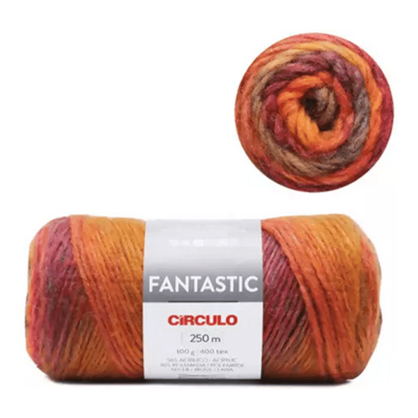 Encontraproduto.com.br - Lã Fantastic 100 Gramas com 250 Metros - Circulo