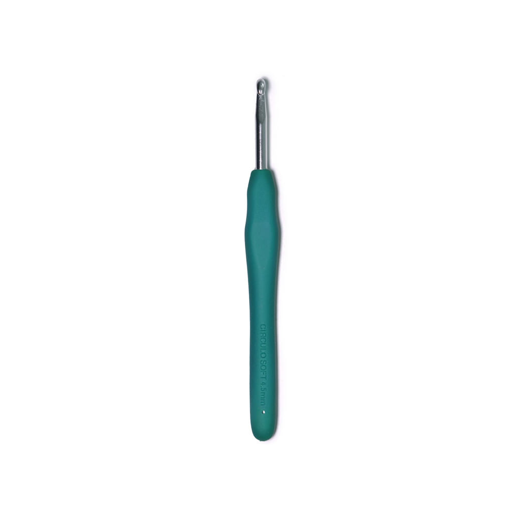 Encontraproduto.com.br - Agulha Para Crochê Círculo Soft 4,5mm C/1 Unidade