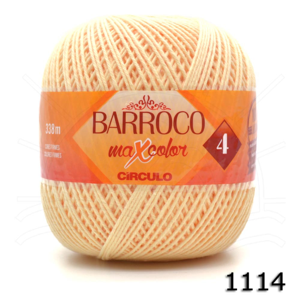 Encontraproduto.com.br - Barbante Circulo Barroco Maxcolor 4/4 338M Com 200G