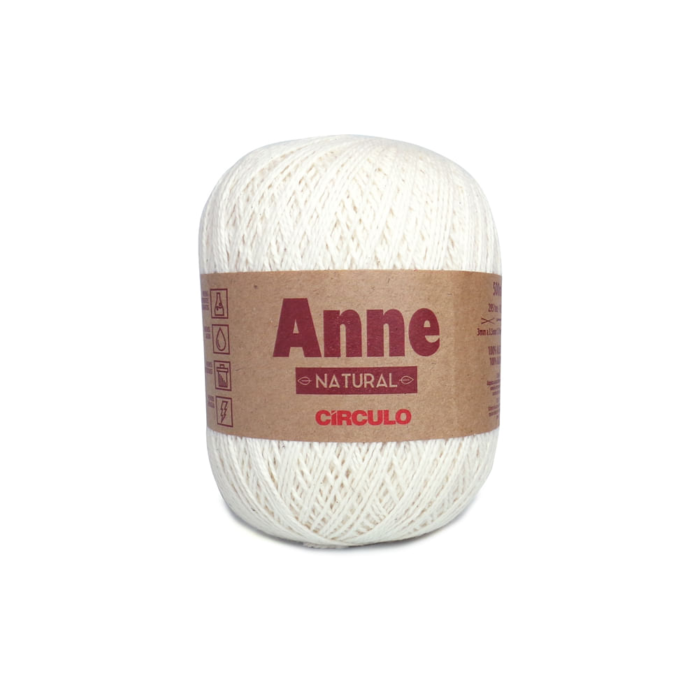 Encontraproduto.com.br - Linha Circulo Anne 500M Em Algodão Com 147G