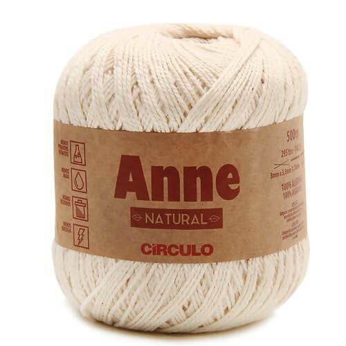 Encontraproduto.com.br - Linha Circulo Anne 500M Em Algodão Com 147G