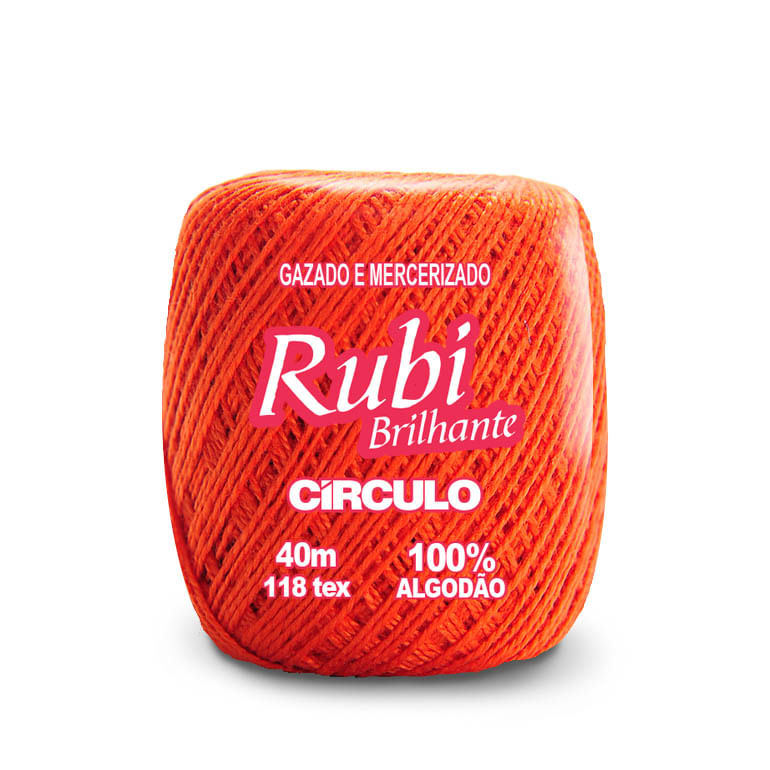 Encontraproduto.com.br - FIO CIRCULO RUBI 40M EM ALGODÃO COM 5G