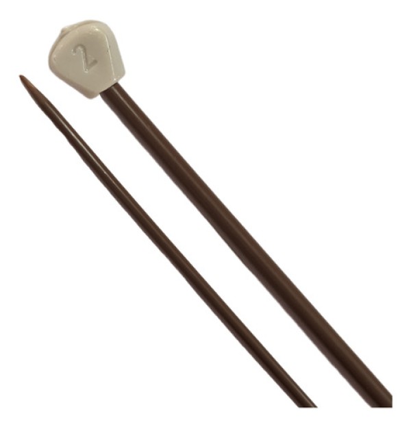 Encontraproduto.com.br - Agulha Para Trico Círculo 35cm Larg.4,0 Mm C/2 Unidades
