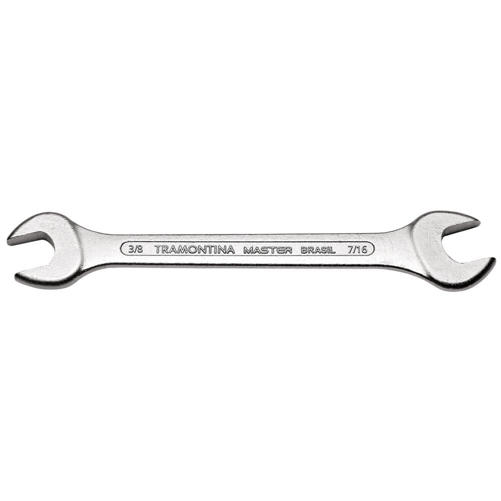 Encontraproduto.com.br - Chave Fixa 3/8x7/16 Tramontina MASTER com Corpo em Aço Especial Cromado