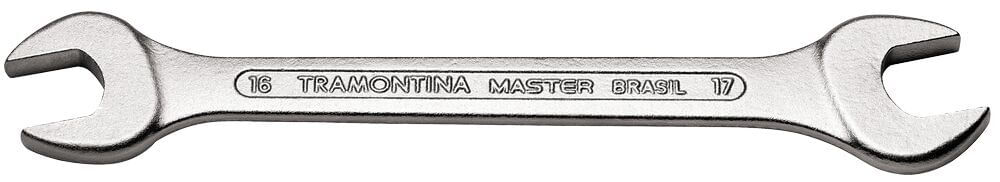 Encontraproduto.com.br - Chave Fixa 21x23 mm Tramontina MASTER com Corpo em Aço Especial Cromado