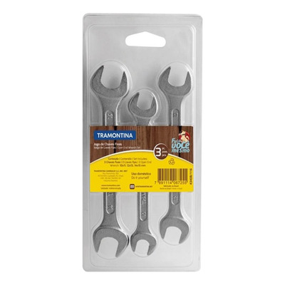 Encontraproduto.com.br - Chave Fixa 24x26 mm Tramontina MASTER com Corpo em Aço Especial Cromado
