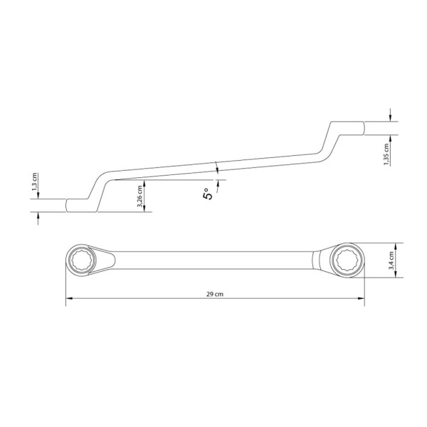 Encontraproduto.com.br - Chave Estrela 20x22mm Tramontina