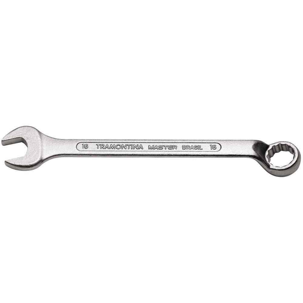 Encontraproduto.com.br - Chave Combinada 9 mm com Pescoço Tramontina MASTER com Corpo Forjado em Aço Especial Cromado