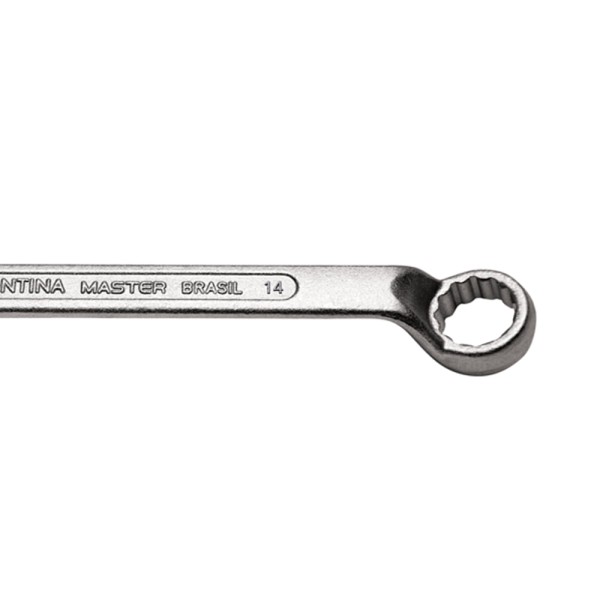 Encontraproduto.com.br - Chave Combinada 14 mm com Pescoço Tramontina MASTER com Corpo Forjado em Aço Especial Cromado