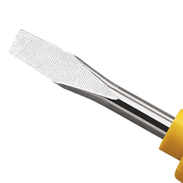 Encontraproduto.com.br - Chave de Fenda Toco Tramontina Master Yellow com Ponta Chata 1/4x1.1/2